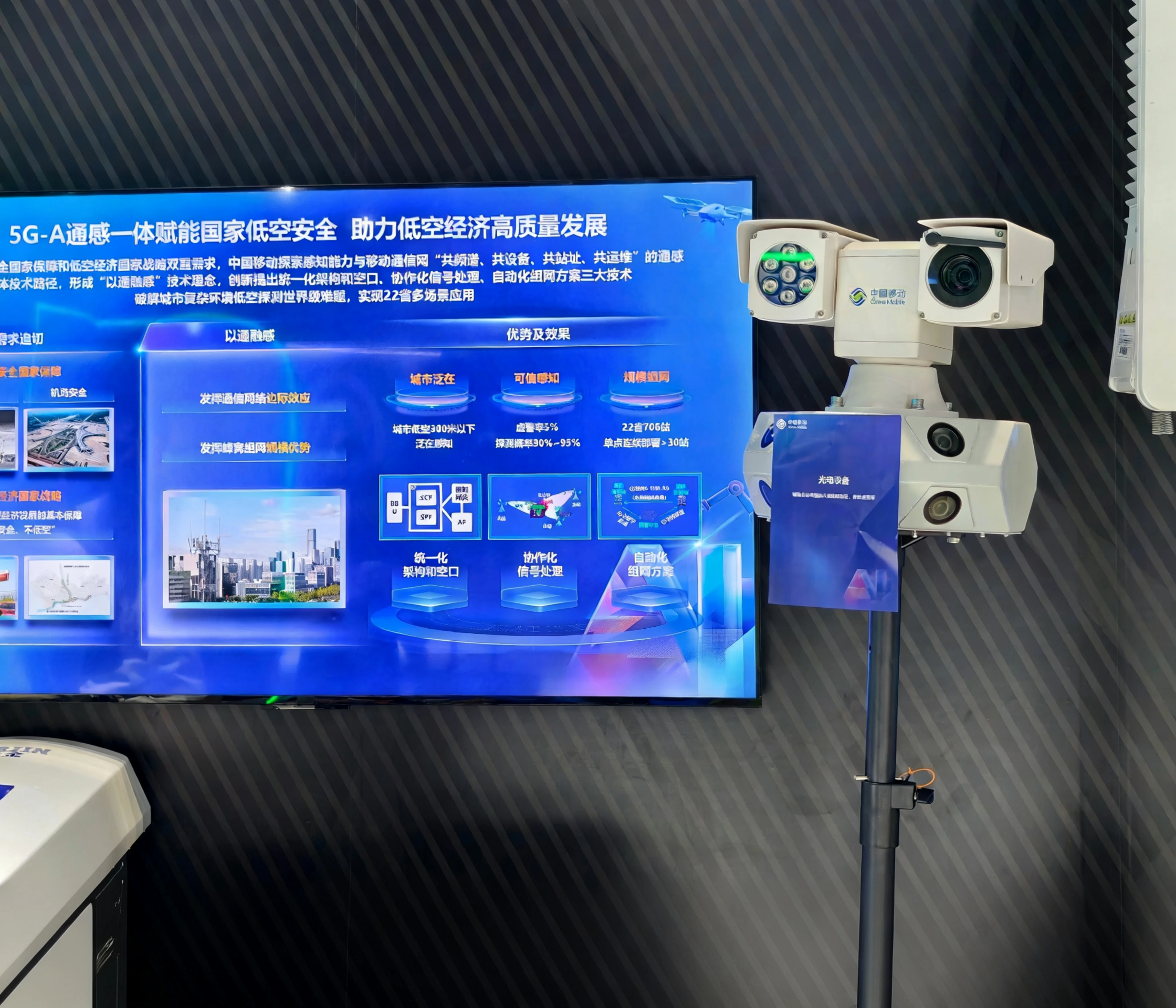 5G-A 通感一体赋能国家低空安全展示